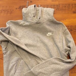 Nike Heather Gray Pullover Hoodie